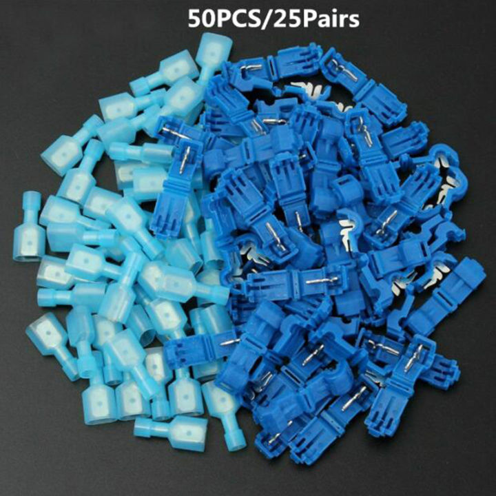 50PCS%20Quick%20Splice%20Lock%20Wire%20Terminals%20Connectors%20Electrical%20Crimp%20Cable%20Snap%0D%0A%20SEVICH%20-%20Image%203