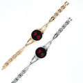 Minimalist Design Stainless Steel LED Touch Screen Women's Watch Fashionable Bracelet Strap with Designer Decoration. 