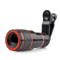 12X 20X Mobile Phone Telescope Lens Universal HD Optical Zoom Camera Telescope Lens with Clip Special Lens for Camping Watching. 