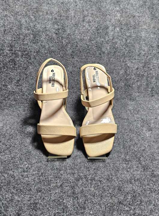 Fashionable%20Semisolid%20Sandal%20For%20Woman%20Ladies%20Flat%20Slipper%20Sandals%20Sandel%20for%20Girls%20-%20Image%204