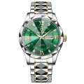 Binbond 2521 Men's Luxury Fashion Stainless Steel Waterproof Quartz Movement Wrist-watch.