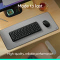 Logitech MK250 Bluetooth Wireless Mouse and Keyboard Combo: Fast & Easy Connectivity, Compact Wireless Keyboard, Ambidextrous Mouse, Durable Build - Windows/MacOS.