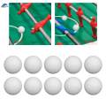 10x Foosball Balls Standard Size Table Soccer Balls for Club Party Indoor. 