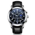 POEDAGAR Men Watch Top Luxury Sport Chronograph Quartz Watches Stainless Steel Waterproof Luminous Date Week Business Wristwatch. 