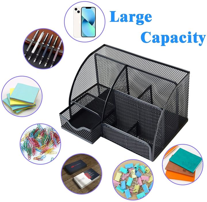 1%20pcs%20Desk%20Organizer%20Pen%20Stand%20for%20Study%20Table%20Stationery%20Organizer%20Metal%20Mesh%20Office%20Organizer%20Pen%20Holder%20-%20Image%205