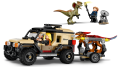 LEGO 76951 PYRORAPTOR & DILOPHOSAURUS TRANSPORT.