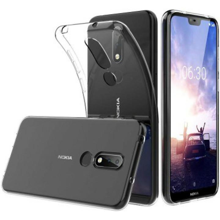 Soft Lofad Case Transparent Back Cover for Nokia 6.1 Plus