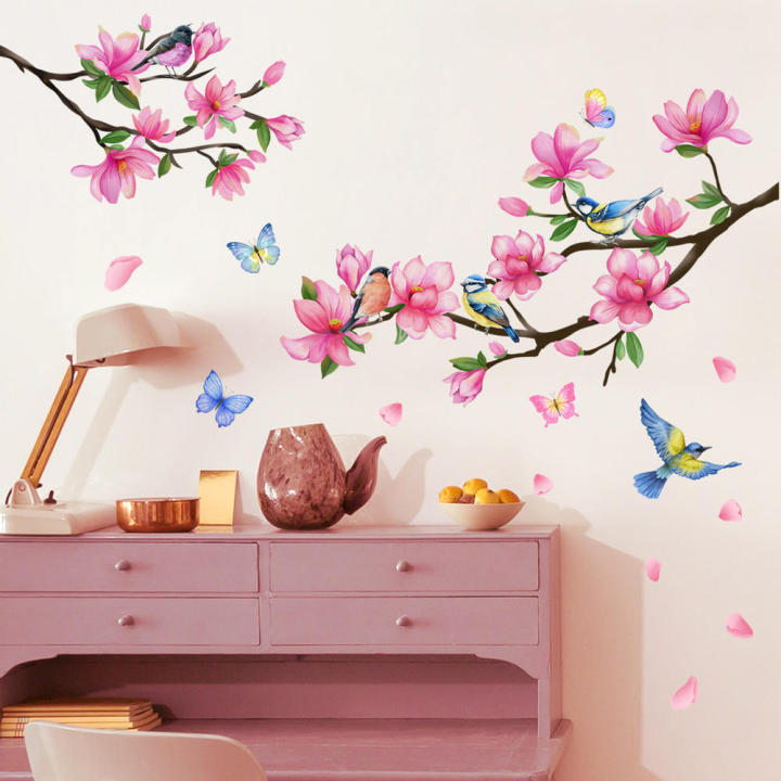 Flowers%20Branch%20Window%20Sticker%20Self-adhesive%20Vinyl%20Wall%20Stickers%20Removable%20Glass%20Art%20Decals%20-%20Image%203