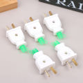 2.5A 2-pin Turn Power Supply Plug Replacement Outlets Rewireable Electrical Plug Connector Power Extension Cable High Power 250V Demoo. 