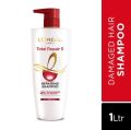 International L'oreal Paris total repair 5 Shampoo 4 Percent Repair Concentrate (1000ml) India. 