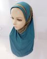 Women's Ramadan Hijab Amira Cap Muslim Islamic Instant Headscarf Head Wrap Arab Malaysia Shawls Neck Cover Khimar Turban.