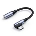 USB Type C To 3.5 Jack Earphone Adapter USB-C 3 5mm Audio Cable Converter.