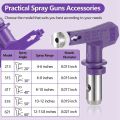 Nozzles Paint Spray Tips Airless Sprayer Nozzles Sprayer Parts. 