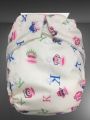 2pcs pad Attach Washable Cloth Diaper Pant for Baby-( 0-18 month ) 1pcs.