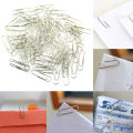 50/100/150pcs Metal Classic Paper Clips Portable Mini Paperclip Bookmark Planner Marking Clip School Office Stationery.