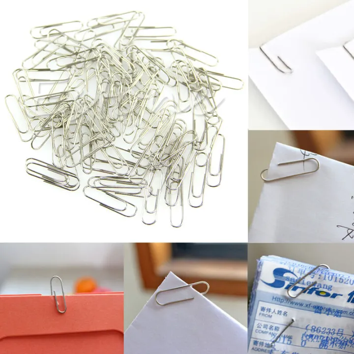50/100/150pcs%20Metal%20Classic%20Paper%20Clips%20Portable%20Mini%20Paperclip%20Bookmark%20Planner%20Marking%20Clip%20School%20Office%20Stationery%20-%20Image%207