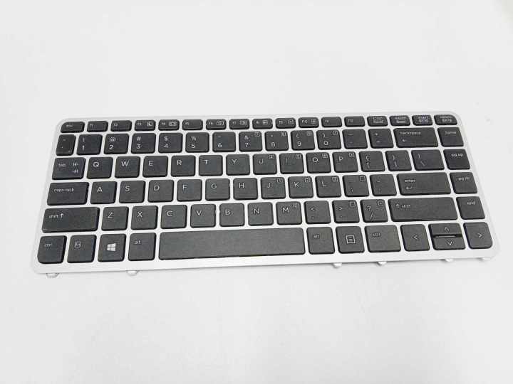 Laptop%20Keyboard%20HP%20EliteBook%20840%20G1%20SILVER%20FRAME%20BLACK%20-%20Image%203