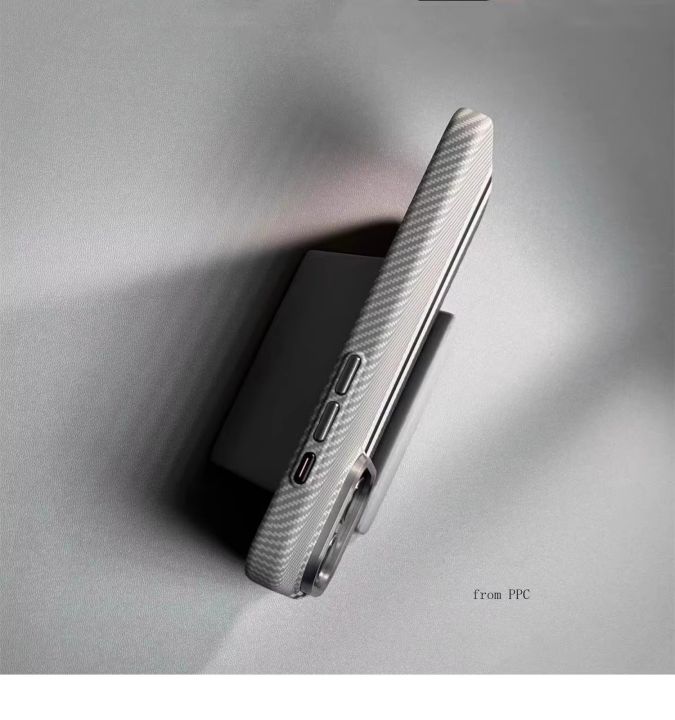 For%20iPhone%20LUXO%20Life%20Carbon%20Fiber%20Texture%20Matte%20Bumper%20Alloy%20Lens%20Wireless%20Charging%20Magsafe%20Case%20-%20Image%206