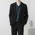 BataBata Spring Brown Black Blazer Men Slim Fit Fashion Social Mens Dress Jacket Business Formal Jacket Men Office Suit Jacket S-3XL.