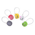 【Popular choice】 1pc Mini Resettable Combination Travel Luggage Suitcase Code Lock Padlock Locks Encounter. 