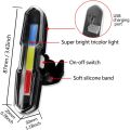 Bicycle Waterproof Usb Rechargeable Led Rear Tail Light ( Zh-1808) - Cycle Accessories - Cycle Accessories.