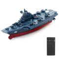 niceEshop Remote Control Battleship, Waterproof Educational Toys Challenger Aircraft Carrier - RC Boat Aircraft Ship - Boat Kids Toys for Boys Girls.