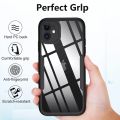 360 Degree Case For iPhone 14 13 12 11 Pro Max 15 14 Plus XS MAX XR Transparent Cover Full Body Rugged Built-in Screen Protector.