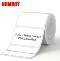DT 50mm x 30mm (2'' Inch x 1.18'' Inch) 02 Roll Adhesive Direct Thermal Label Sticker | 1000 Labels Per Roll | ✅ No Ribbon Required | Use –  Nimbo printer Label, Shipping Labels, Barcode Labels, Expiry Date Labels. 