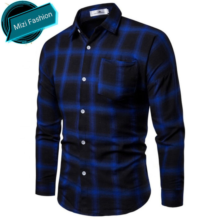 Multi%20Color%20Cotton%20Long%20Sleeves%20Casual%20Shirt%20For%20Men%20-%20Image%202