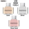 Remax Type-C Male To USB Female OTG Data Adapter. 