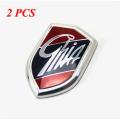 【Alizeker Mall】Sticker Emblems GHIA Side Shield Logo Marked Stickers For Ford 2 3 Mondeo Fiesta Ecosport Kuga Edge Explorer Everest.