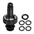 Ultralight Aluminum Alloy Rear Shock Air Valve Adapter MTB Bike Tool Accessory for Rockshox Monarch/DT Swiss XMM/IFP Refueling Tool. 