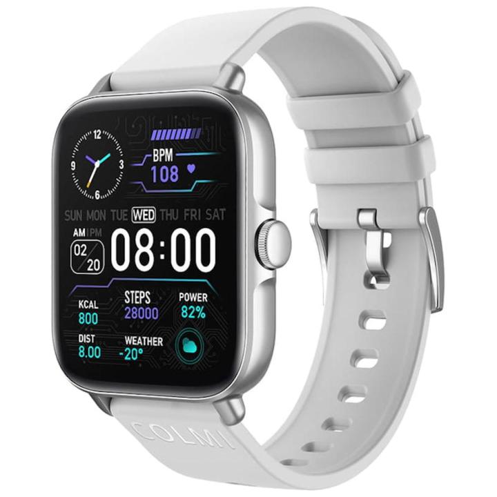 COLMI P28 Plus SmartWatch Bluetooth calling smartwatch 1.69 inch IPS screen curved with 2.5D glass