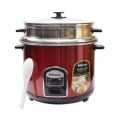 Miyako 3 in 1 Electric Rice Cooker 3 Ltr | ASL-300-KND-RED | Miyako 3 LTR Double Pot Rice Cooker ASL-300 YLD. 
