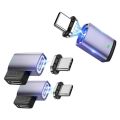 1 Piece 5A Type C Magnetic Adapter USB C Male to Female Type C Magnetic Adapter Quick Charge Data Cable Adapter , Straight. 