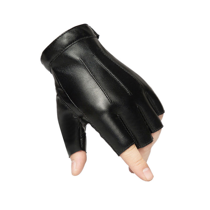%E3%80%90New%20and%20Improved%E3%80%91%20Fingerless%20Men%20Gloves%20Motor%20Gloves%20Male%20Mittens%20Black%20Half%20Finger%20Outdoor%20Tactical%20Mens%20Leather%20Driving%20Gloves-MINETTE%20-%20Image%207