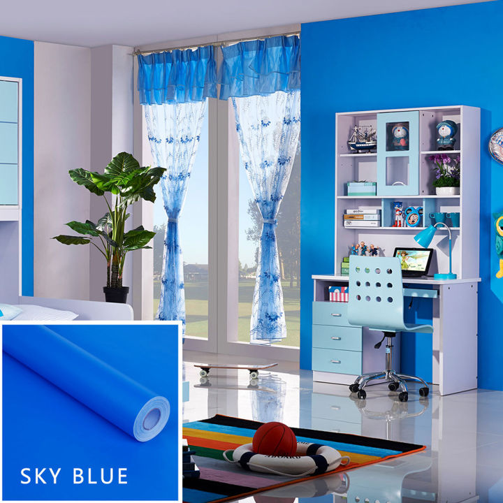 Self-adhesion%20Solid%20Color%20Wall%20Sticker%20for%20Student%20Bedroom%20Cabinet%20Porch%20Living%20Room%20-%20Image%206