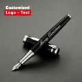 Luxury Metal Caligraphy Pen Office School Stationary ink Nibs for Fountain Pen 0.38mm 0.5mm 1.0mm Customized Logo Name Gift Amour zii. 
