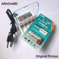 Battery Charger AA AAA With Sony Battery AAA 2pcs, Fast Charger 4 Slot 1.2V Rechargeable AA-AAA Rechargeable Sony Geepas and Ultra Fire pencil Battery Charger.