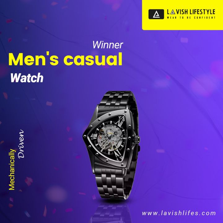 Mechanically%20Driven%20Men's%20Wrist%20watch%20-%20Image%208