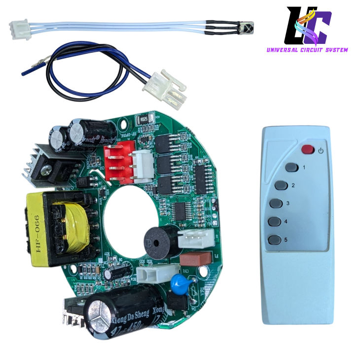 45W AC DC Kit Remote Control BLDC Ceiling Fan Controller PCB | Daraz.com.bd