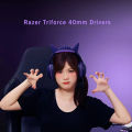 Original Razer Pokemon Gengar Edition RGB Kraken V3 X Wired USB Gaming Headset - TriForce 40mm Drivers - HyperClear Cardioid Mic.