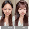 Synthetic Bangs Hair Neat Fringe Bands with Double Row Braids Headband Heat Resistant Bangs In Hair Extensions Hairpieces.