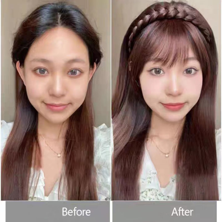 Synthetic%20Bangs%20Hair%20Neat%20Fringe%20Bands%20with%20Double%20Row%20Braids%20Headband%20Heat%20Resistant%20Bangs%20In%20Hair%20Extensions%20Hairpieces%20-%20Image%203