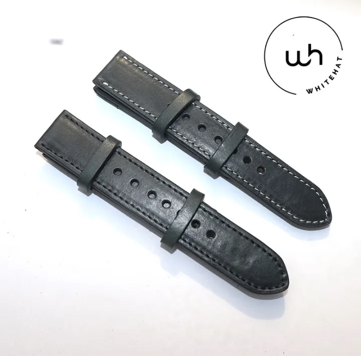 New%20Leather%20Watchband%20Wrist%20Strap%2020mm%2022mm%2024mm%20With%20Silver%20Stainless%20Steel%20Buckle%20-%20Image%206