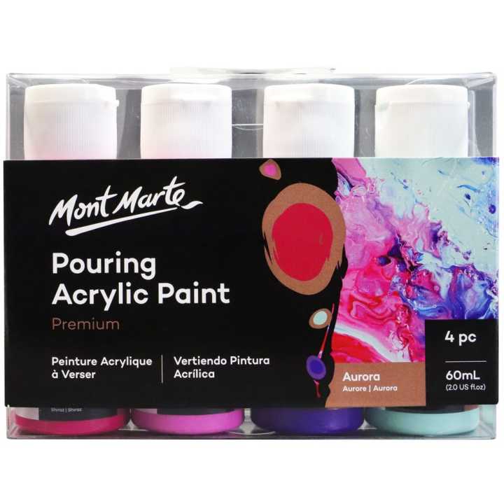 Mont Marte Pouring Acrylic 60ml-Aurora
