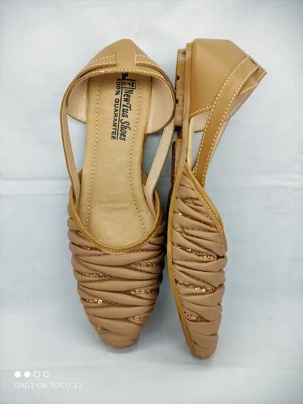 Premium%20Quality%20Soft%20Leather%20Half%20flat%20Full%20nagra%20Shoes%20Sandal%20For%20Women,%20less%20price%20nagra%20-%20Image%206