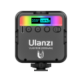 Ulanzi VL49 RGB Rechargeable Mini RGB Light | Illuminate Your Scenes with Adjustable RGB Colors | Compact and Portable. 