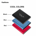 Fashions Portable SSD 1TB/2TB External Solid State Drive USB 3.0/Type-C Hard New Disk High-Speed Storage Device For Laptops/Desktop/Mac/Phone. 