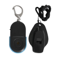 TWEXQNY 2X Anti-Lost Whistle Key Finder Wireless Alarm Smart Tag Key Locator Keychain Tracker Whistle Sound LED Light Tracker. 